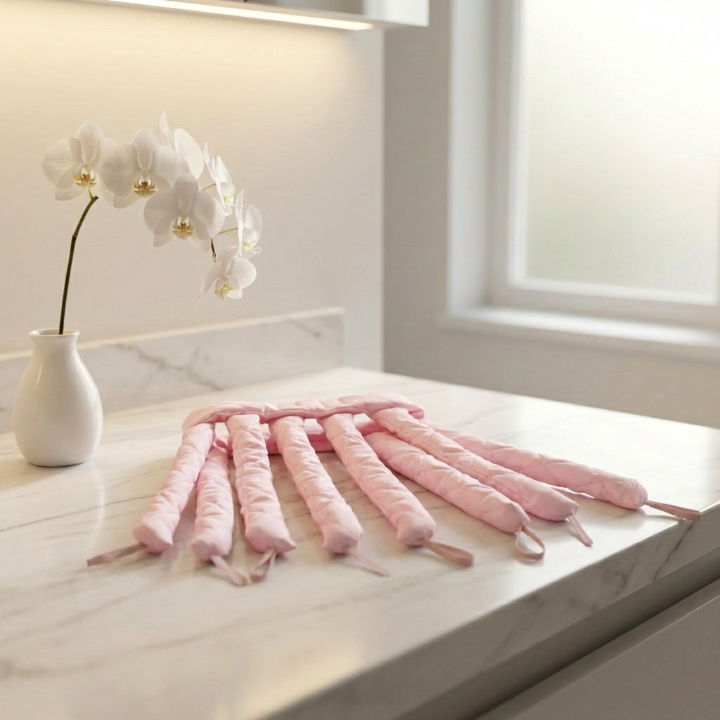 Satijnen Heatless Curls Set